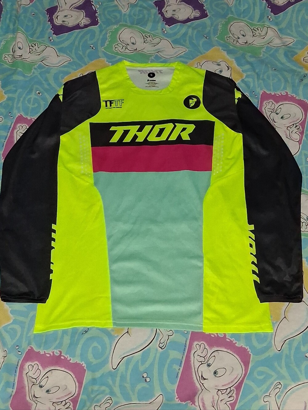 Thor Racing Vintage Motocross Jersey ATV MX BMX Dirt Bike Offroad